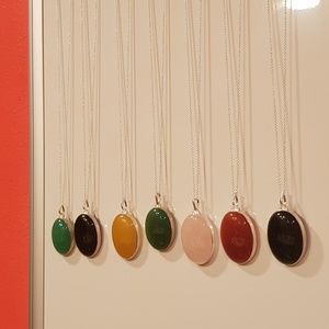 Agheegh stone,  holly stone necklace